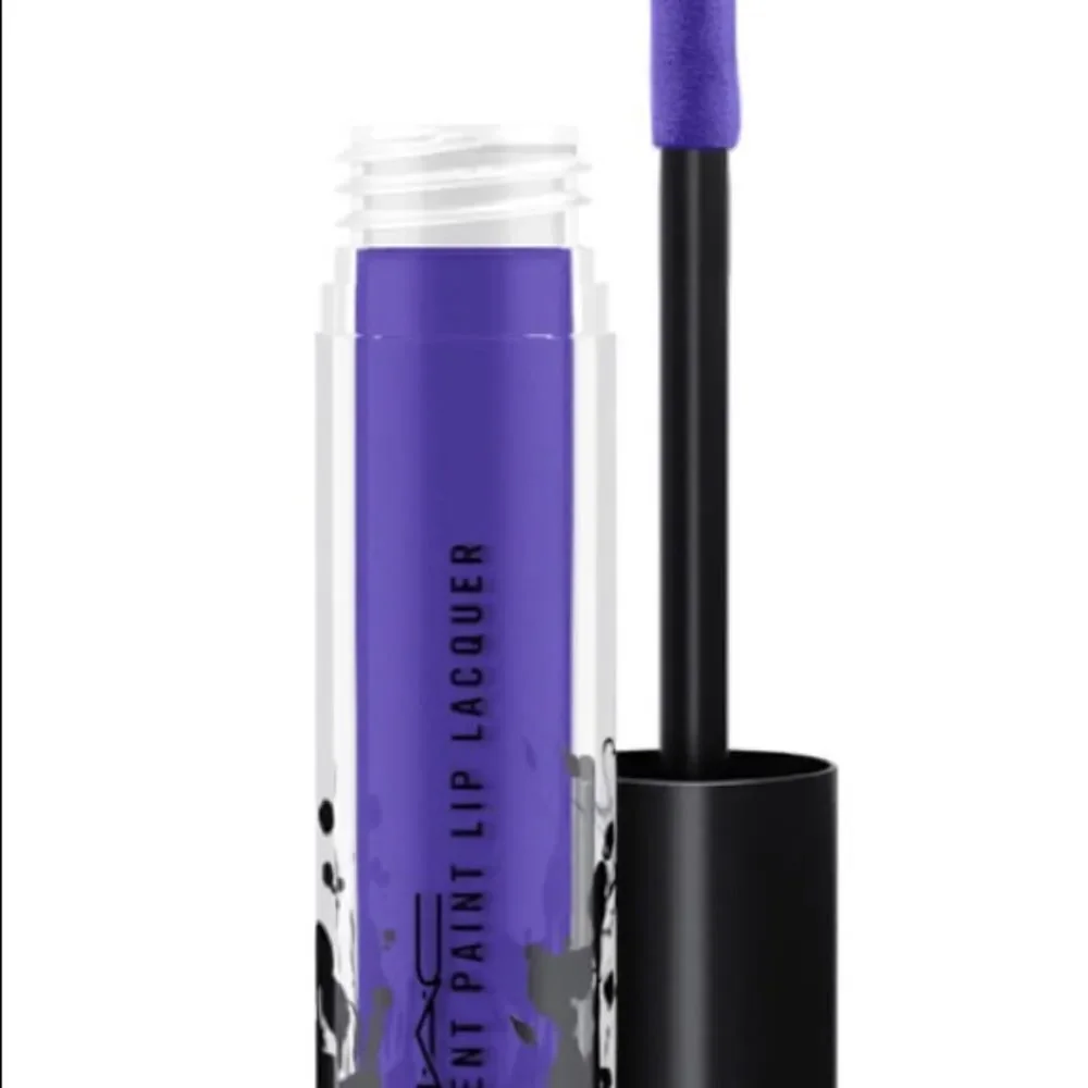 1 LEFT! Mac Patent Paint Lip Lacquer Shellac Shocked